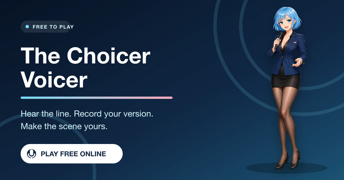 The Choicer Voicer with Mira, the blue-haired host